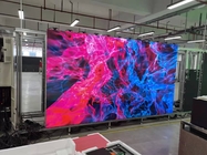 Anunciando a exposição conduzida exterior interna da parede video alugado sem emenda do diodo emissor de luz da tela 500x1000 500x500mm da fase traseira