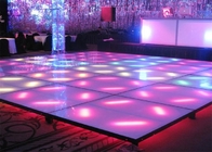 Dança interna/exterior da tela interativa do diodo emissor de luz de P4.81 Dance Floor do disco para eventos do partido