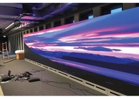 Parede de cortina do diodo emissor de luz da cor completa de SMD P4 1R1G1B, a instalação interna do ² de 62500/m