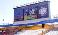 O futebol exterior da exposição de diodo emissor de luz do estádio P8 conduziu a densidade grande 15625 do pixel da tela IP65