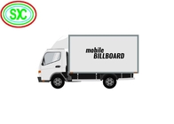 A exposição de diodo emissor de luz móvel exterior do caminhão, arrendamento conduziu a tela móvel P4 5 anos de garantia