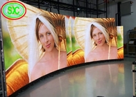 Ecrã de exibição LED GOB para interiores impermeável com pixels elevados e alto brilho painéis de vídeo publicitários