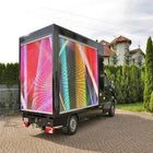 P6 Van Outdoor Mobile Truck Advertising conduziu o painel video conduzido exposição do reboque