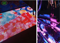 Dance Floor interno elegante com passo do pixel de 6.25mm, tela conduzida interativa do salão de baile de 250mm*250mm