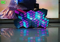 A caixa DJ dança definição alta impermeável de anúncio video das telas do diodo emissor de luz a grande