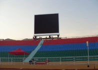 Painéis de exposição conduzidos exteriores que anunciam o preço dos quadros de avisos do perímetro 960*960mm do estádio de futebol da tela conduzida P8 P10