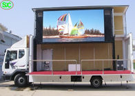 Exposição de diodo emissor de luz de alta resolução do caminhão da cor P4 completa, tela móvel do diodo emissor de luz do caminhão