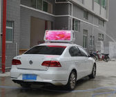O brilho conduzido 1800mcd 3G WIFI RGB da exposição do táxi P6.67 telhado exterior morre auminum do molde