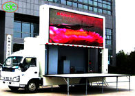 A exposição de diodo emissor de luz móvel exterior do caminhão p4.81 da cor completa conduziu o reboque digital móvel do sinal de propaganda