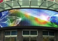 telas de anúncio video do diodo emissor de luz de 25Mm, UL conduzido exterior do FCC CCC de RoHS do CE do painel