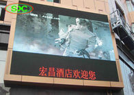 O costume P10 fez sob medida a tela de exposição grande fixa exterior conduzida da propaganda da parede video