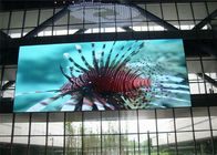 Painel de parede video da instalação fixa interna alugado da tela de exposição do diodo emissor de luz da cor completa da parede P4