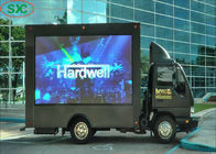 Caminhão conduzido móvel impermeável de Hd que anuncia o brilho da cor completa 500cd/m2