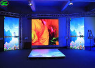 Exposição alugado do salão de baile video interativo portátil do diodo emissor de luz 3D para o banquete de casamento