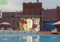 Placa de exposição conduzida de HD P3 anúncio publicitário alugado exterior, painel de exibição de vídeo conduzido 192*192mm