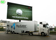 Propaganda móvel P5 montado caminhão do quadro de avisos de 8000 Digitas do brilho das lêndeas impermeável