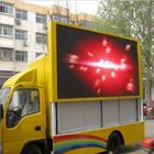 Função montada caminhão da exibição de vídeo da microplaqueta do tubo de cor completa da tela do diodo emissor de luz do brilho alto