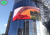 A propaganda exterior de cor P4.81 completa conduziu o grande tamanho da exposição para o anúncio publicitário/estádio