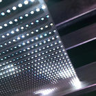 Cor completa transparente alta da tela P10.41 do diodo emissor de luz para a fachada do vidro do shopping