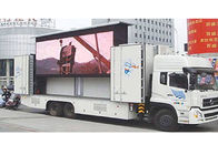 China P6/P8/P10 conduziu a tela do diodo emissor de luz do caminhão da propaganda do carro da tela que move-se para exterior