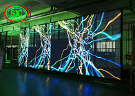 Exposição transparente completa da cortina do diodo emissor de luz da cor P3.91-7.8125 da energia verde