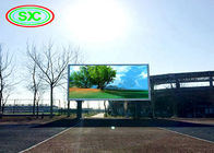 A propaganda de poupança de energia do brilho alto da parede video exterior da tela do diodo emissor de luz P10 conduziu a exposição