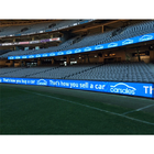 Diodo emissor de luz que anuncia telas de exposição para o estádio de futebol, grande placa video conduzida da parede