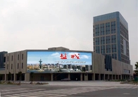 A propaganda gigante exterior alta da exposição de diodo emissor de luz P10 do brilho 7500nits seleciona a instalação fixa para o serviço comunitário
