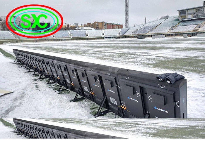 Propaganda exterior do futebol da exposição de diodo emissor de luz do estádio P10 para placas do fósforo