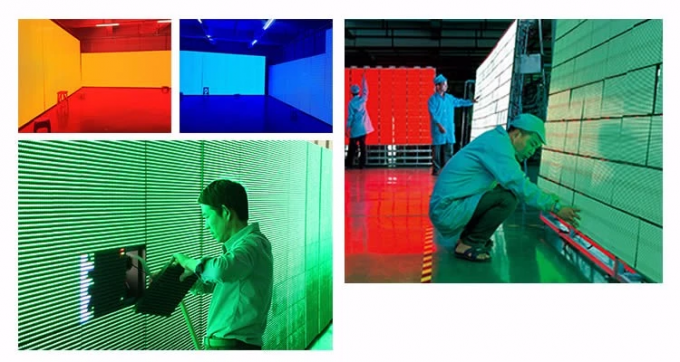 Exposição de diodo emissor de luz exterior interna video P2.6 do arrendamento da cor completa da parede da tela da fase P2.9 P3.91 P4.81 P5.95 P6.25