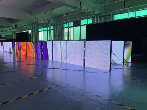 Últimas notícias da empresa sobre A exposição de diodo emissor de luz P4 interno de SCXK personalizou a tela 768*768mm