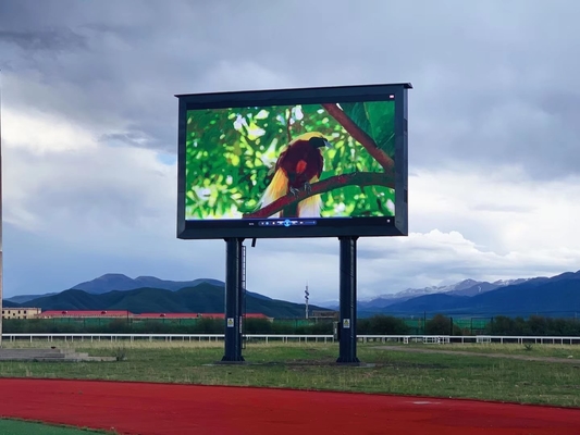 A cor completa P6 milímetro da propaganda video exterior da parede conduziu a tela do quadro de avisos da exposição para o Signage e as exposições de Digitas