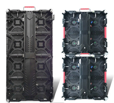 P4.81 Ecrã LED de aluguer externo de fundição a óleo de alumínio Ecrã LED de aluguer à prova d'água