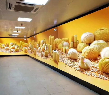1R1G1B Aluguer de publicidade interior LED Display 256*128mm Módulo 6500cd/m2