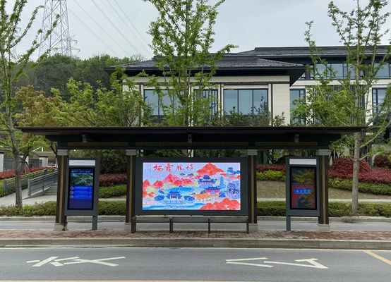 A tela impermeável exterior interna IP65 do diodo emissor de luz refresca altamente a exposição de Rate Full Color HD