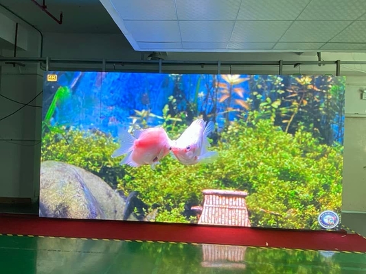 Soluções para interiores Full Color LED Display Screen P4 Wall Mount LED Video Wall Panel
