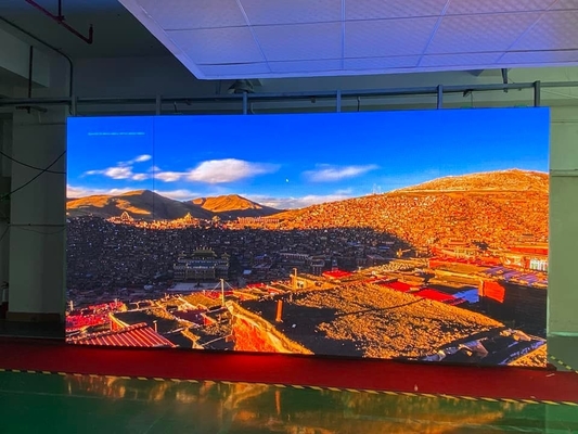 P1.875 Display LED gigante interior 284440 pontos/m2 Publicidade com tamanho de gabinete 480x480mm