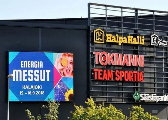 Tela de exposição conduzida sem emenda impermeável da propaganda exterior da tela P5.95 do diodo emissor de luz IP65