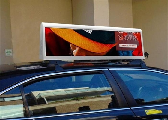 2Display de sinalização LED de automóvel de tamanho de passo de 0,5 mm com função de exibição de texto e configurações 1R1G1B