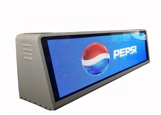 Display de sinalização de automóvel LED P5 exterior a cores inteiras, com video display de LED com gabinete de alumínio