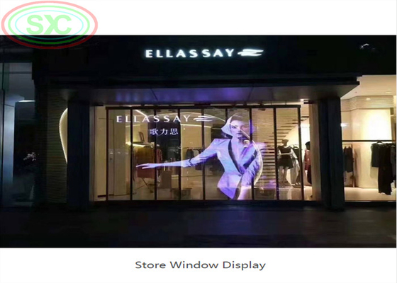 G3.91-7.82 visível em interiores transparente LED display LED parede LED outdoor