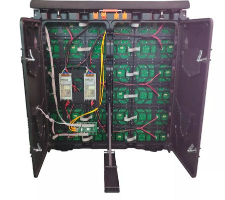 Full Color Outdoor Waterproof P10 RGB Stadium LED Display Screen Fixado Instalado