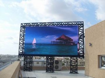 Display LED Full Color P8 exterior IP65 1024*1024mm gabinete 7000cd / m2 Display LED full color