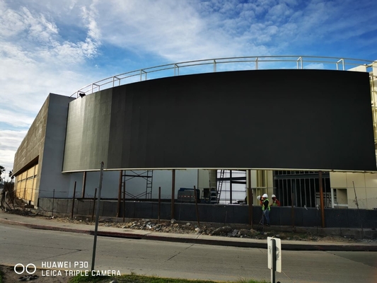 Painel de publicidade de LED externo Hight Brightness P6 960x960mm armário de ferro
