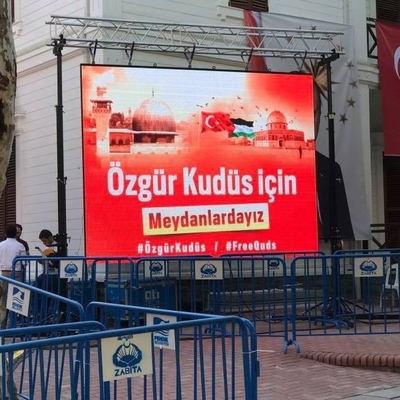 Painel de publicidade de LED externo Hight Brightness P6 960x960mm armário de ferro
