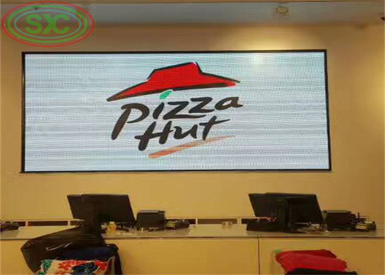 Instalação fixa de televisão de escritório de parede LED P3, P4, P5 LED display LED para reuniões