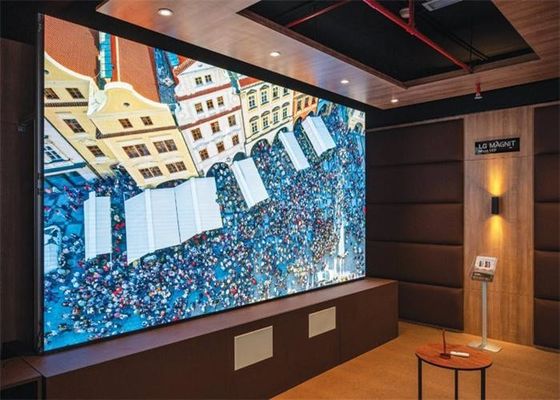 Display de LED colorido interno CCC P1.667 com modo de varredura de 1/30s