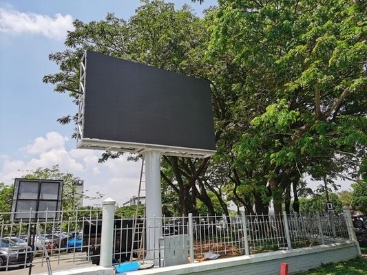 Tela de LED de serviço de fachada de loja ao ar livre P4 para montagem em parede outdoor de publicidade digital