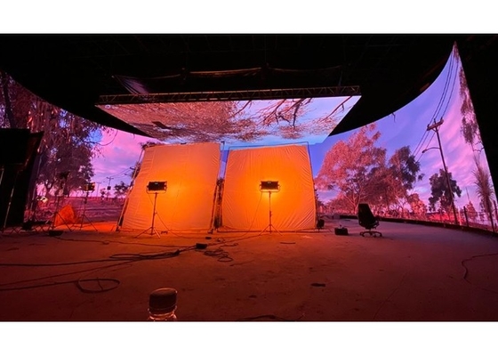 P2.5 1/32 Escenário de varredura de LED em interior Escenário de LED de aluguer a cores completas