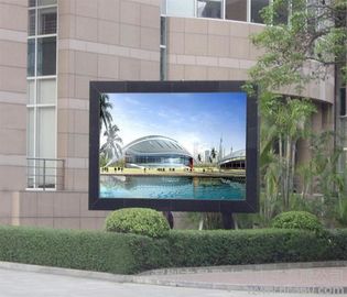Exibição LED à cor inteira P10 1R1G1B com longa distância de visualização